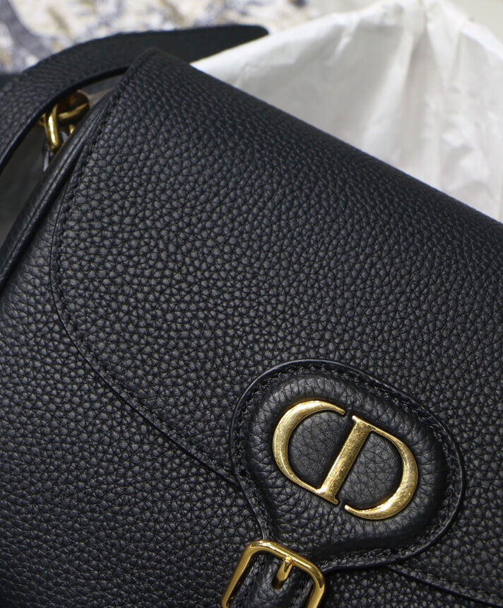 Christian Dior Medium Dior Bobby Bag Black